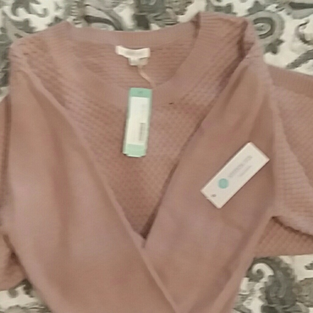 Beautiful basket weave sweater
